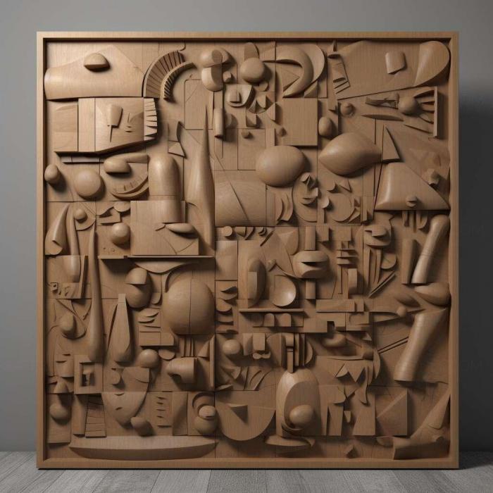 نموذج ثلاثي الأبعاد لآلة CNC 3D Art 